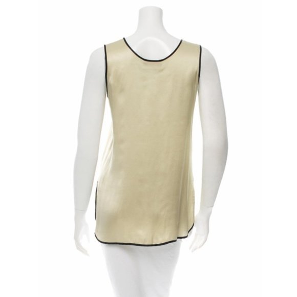 FENDI Gold-Tone Sleeveless Top - Picture 2 of 5